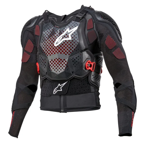 Peto Alpinestars Bionic Tech V3 Protection Negro Blanco Rojo |6506524-123|