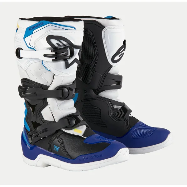 Botas Alpinestars Infantil Tech 3S Blanco Negro Azul |2014024-2179|