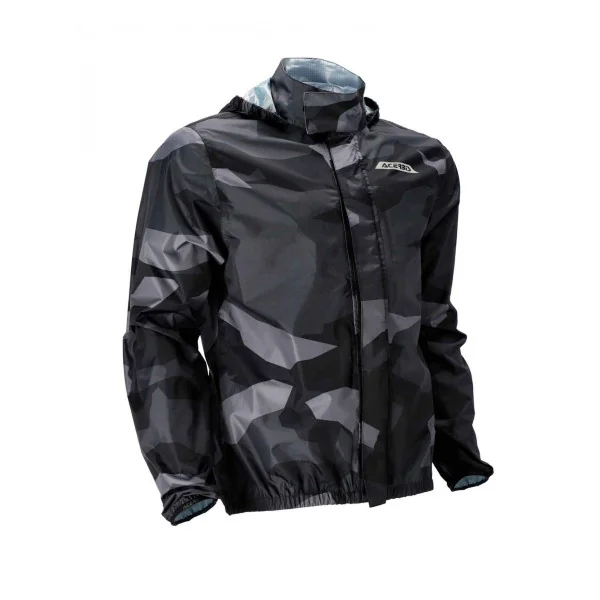 Chubasquero Acerbis X-Dry Camo Negro |0024712.093|
