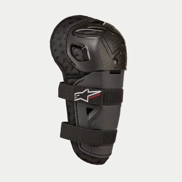 Rodillera Alpinestars Infantil Bionic Action Kickstart Negro Rojo |6540724-13|