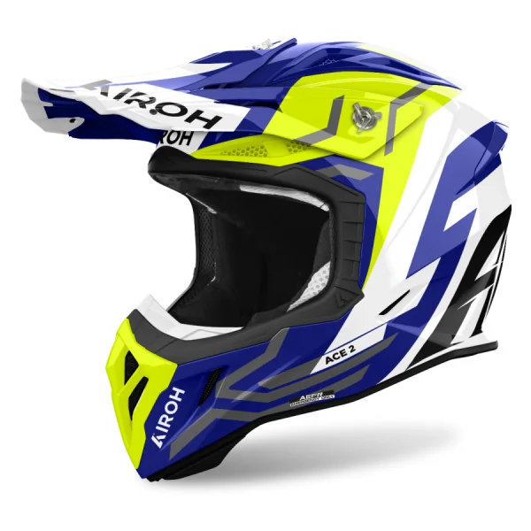 Casco Airoh Aviator Ace 2 Ground Amarillo Brillo |AV22G31|