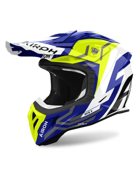 Casco Airoh Aviator Ace 2 Ground Amarillo Brillo |AV22G31|
