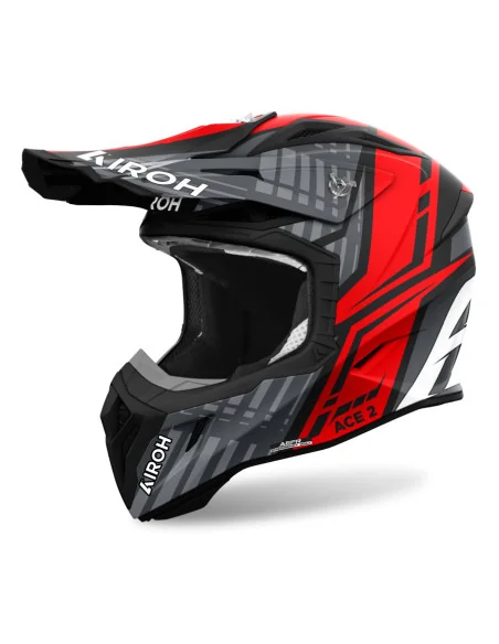 Casco Airoh Aviator Ace 2 Proud Rojo Mate |AV22P55|