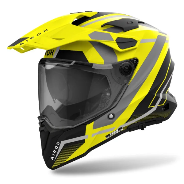 Casco Airoh Commander 2 Mavick Amarillo Mate |CM2M31|
