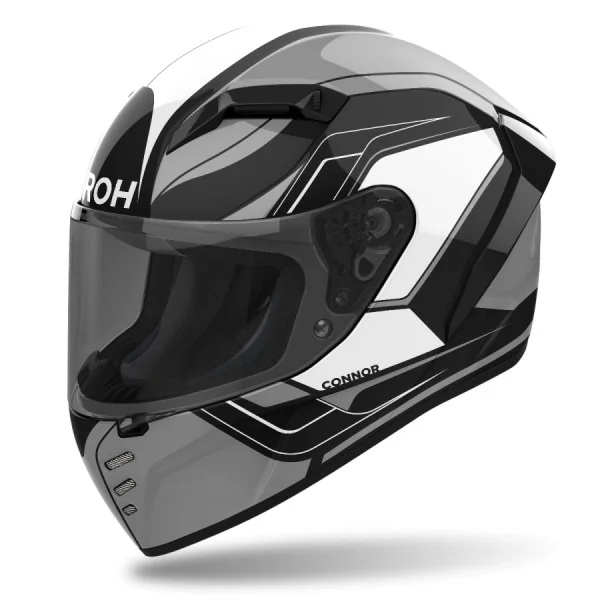 Casco Airoh Connor Dunk Negro Brillo |CND17|