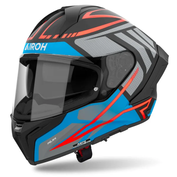 Casco Airoh Matryx Rider Azul Oscuro Mate |MXR19|