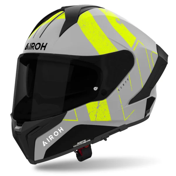 Casco Airoh Matryx Scope Amarillo Mate |MXS31|