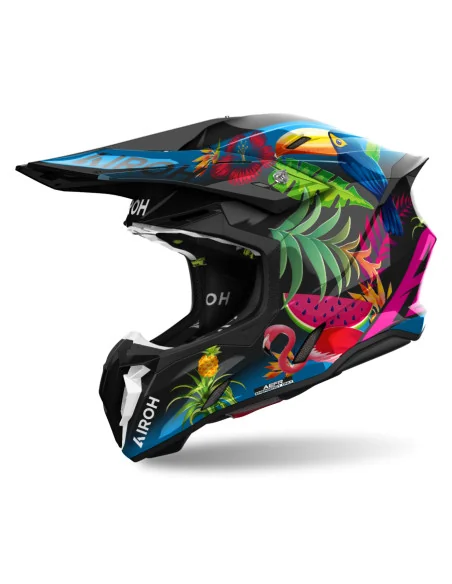 Casco Airoh Twist 3 Amazonia Brillo |TW3TAM35|