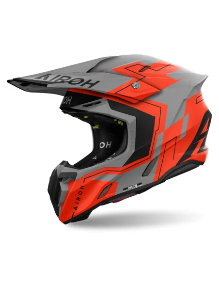 Casco Airoh Twist 3 Dizzy Naranja Fluor Mate |TW3D32|