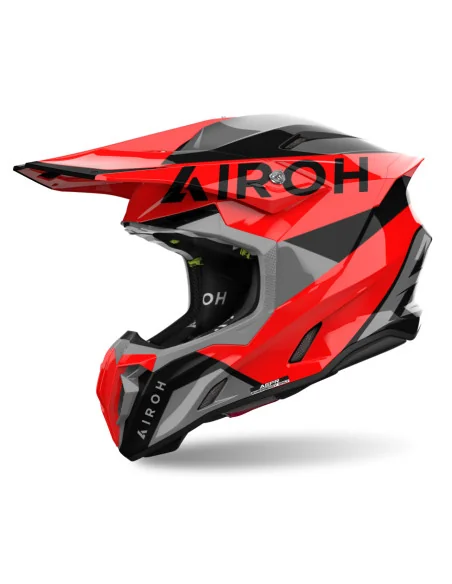 Casco Airoh Twist 3 King Rojo Brillo |TW3K55|