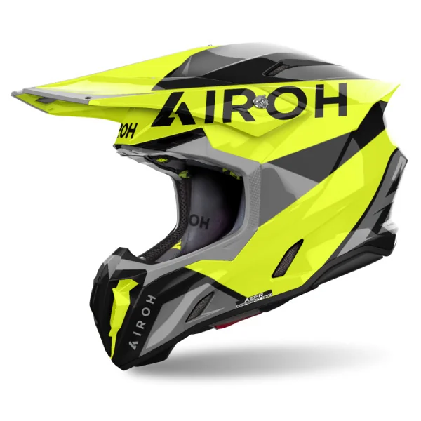Casco Airoh Twist 3 King Amarillo Brillo |TW3K31|