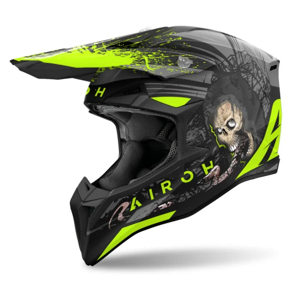 Casco Airoh Wraaap Darkness Mate |WRD31|