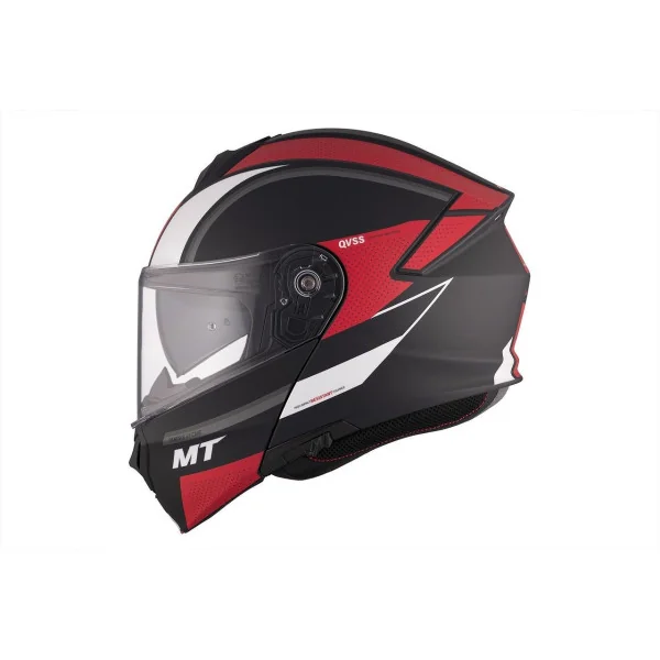 Casco MT Genesis SV Cave A5 Negro Rojo Mate |1347A61053|