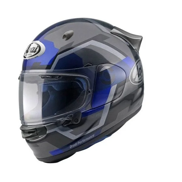 Casco Integral Arai QUANTIC FACE Negro Gris Azul |8000435011|