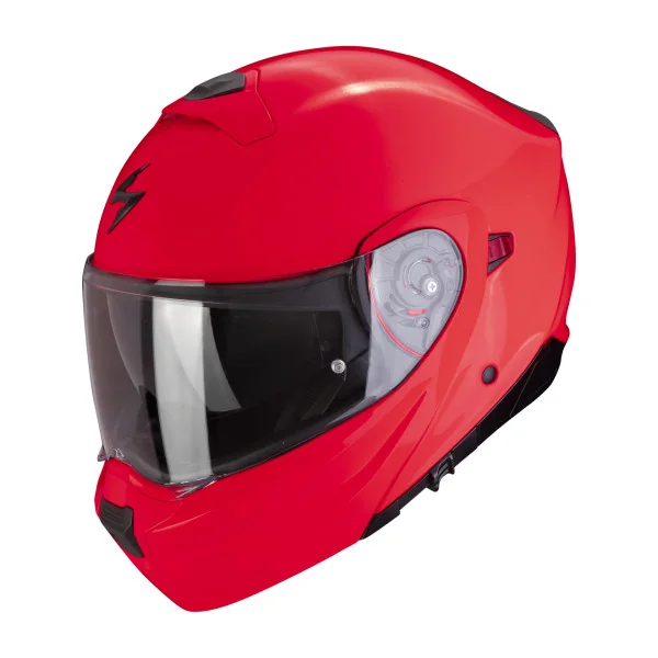 Casco Scorpion Exo 930 Evo Solid Fluor Rojo |194-100-64|