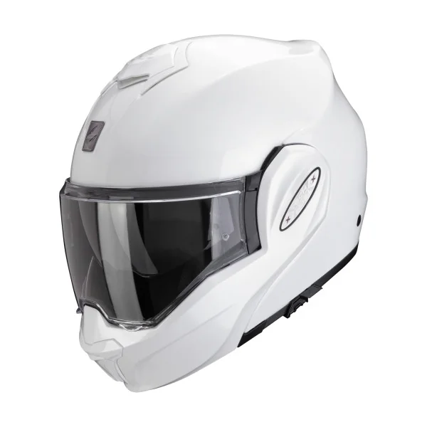 Casco Scorpion Exo-Tech Evo Pro Solid Blanca Perla |119-100-70|