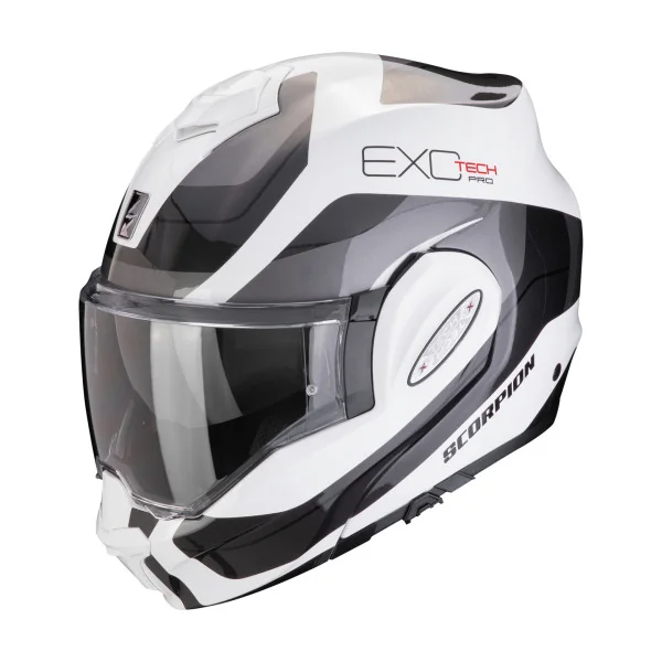 Casco Scorpion Exo-Tech Evo Pro Commuta Blanco Plata |119-435-65|