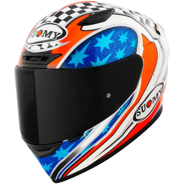 Casco Suomy Track-1 Replica Troy Bayliss 2002 |K6T10018|