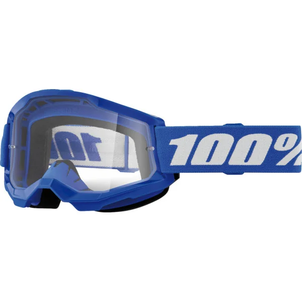 Máscara 100% Infantil Strata 2 Azul Lente Transparente |26013503|