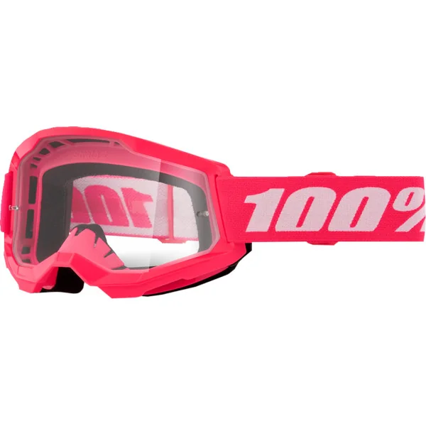 Máscara 100% Infantil Strata 2 Rosa Lente Transparente |26013506|