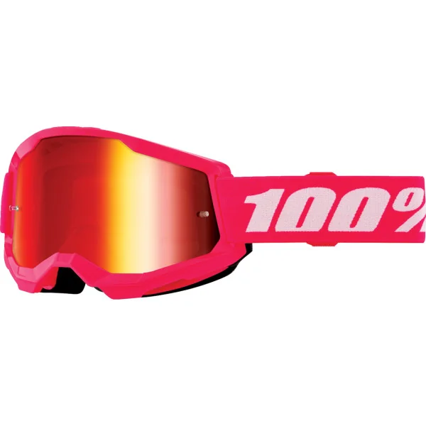 Máscara 100% Infantil Strata 2 Rosa Lente Rojo |26013513|