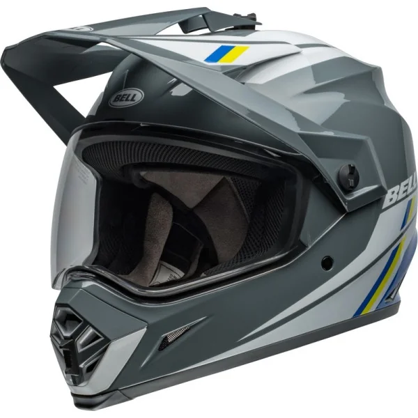 Casco Bell Mx-9 Adventure Mips Alpine Carbon Plata Brillo |800797000|