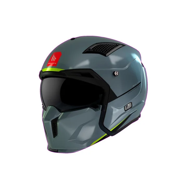 Casco Mt Sv Streetfighter Sv S Solid A22 Gris Brillo |132700002213|