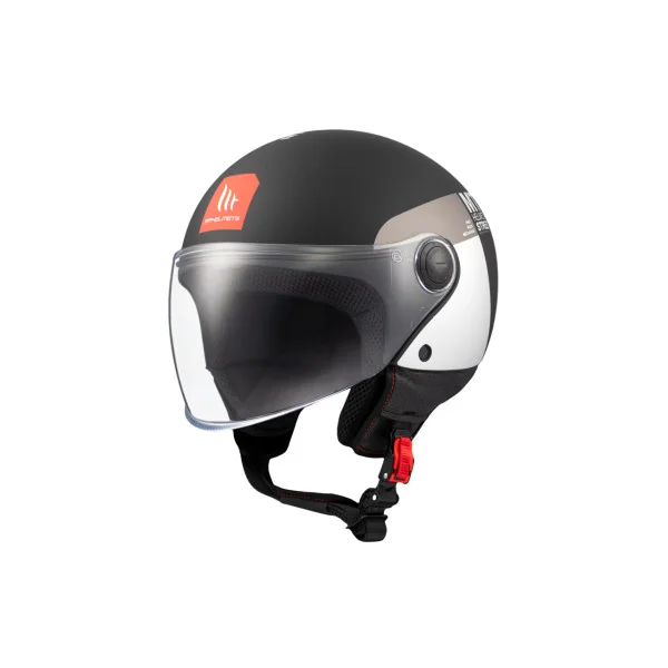 Casco Mt Street S Inboard D2 Gris Blanco Mate |1338A1132310|