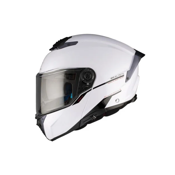 Casco MT Atom 2 Sv Solid A0 Blanco Brillo |1335000000|