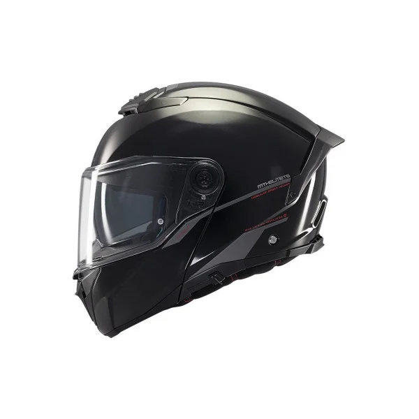 Casco MT Atom 2 Sv Solid A1 Negro Brillo |1335000011|