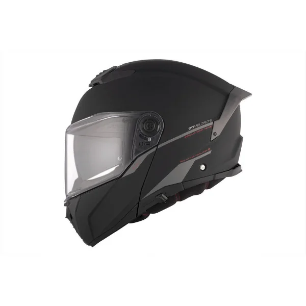 Casco MT Atom 2 Sv Solid A1 Negro Mate |1335000013|