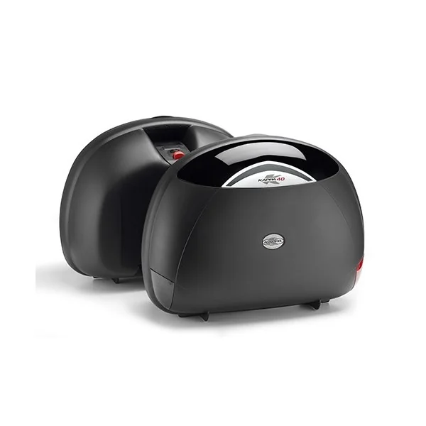 Maletas Laterales Kappa Mk 40 Lts. K40. Negro B |K40N|