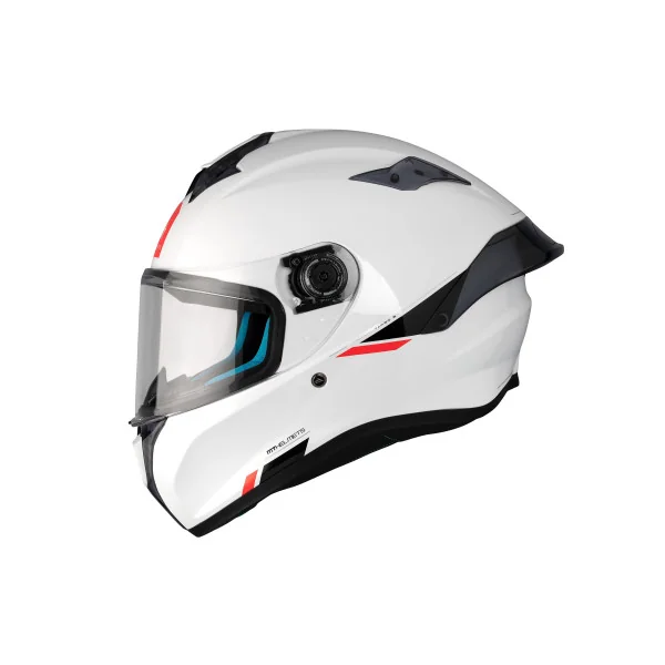 Casco MT Targo S Solid A0 Blanco Perla Brillo |134300000010|