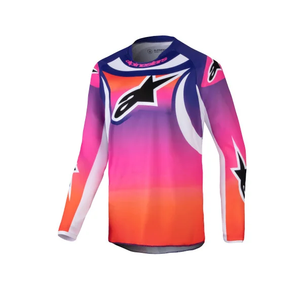 Camiseta Alpinestars Infantil Racer Wurx Blanco Multicolor |3770225-9229|