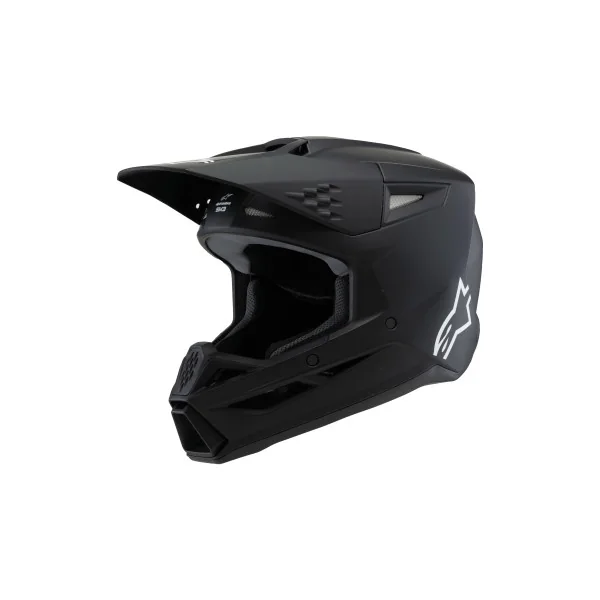 Casco Alpinestars Sm3 Infantil Solid Negro Mate |8302425-110|