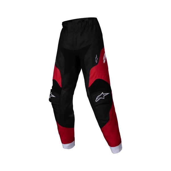 Pantalón Alpinestars Infantil Racer Veil Negro Rojo Brillo |3710125-1303|