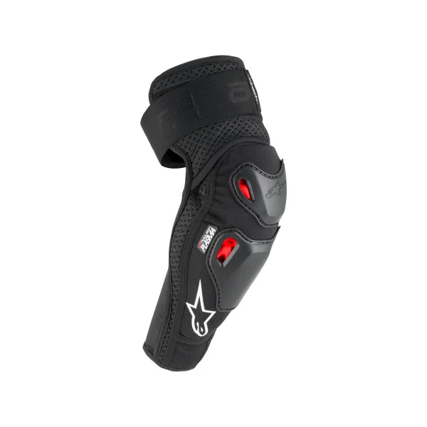Rodillera Alpinestars Bionic Pro Plasma Elbow Negro Rojo Blanco |6503225-132|