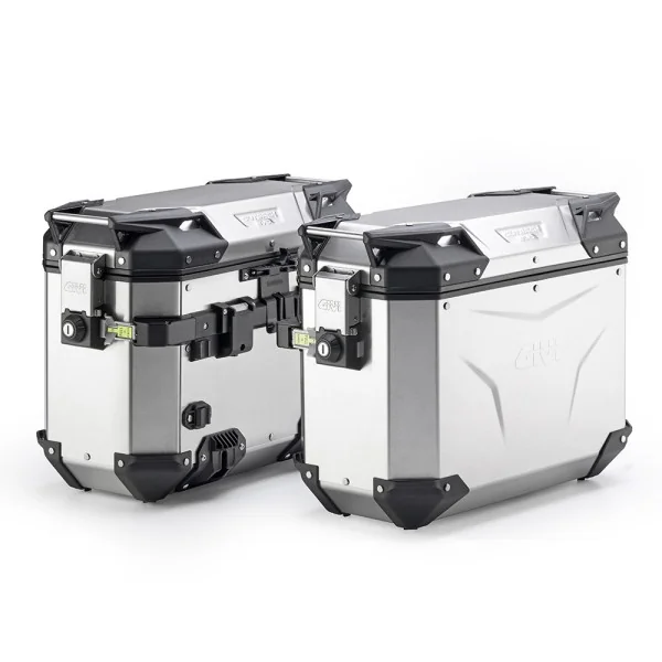 Maletas Laterales Trekker Outback Evo Aluminio 37 L |OBKE37APACK2|