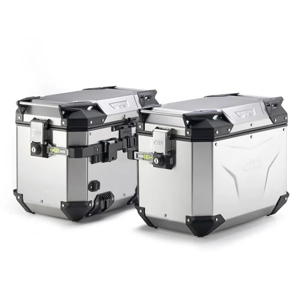Maletas Laterales Trekker Outback Evo Aluminio 48 L |OBKE48APACK2|