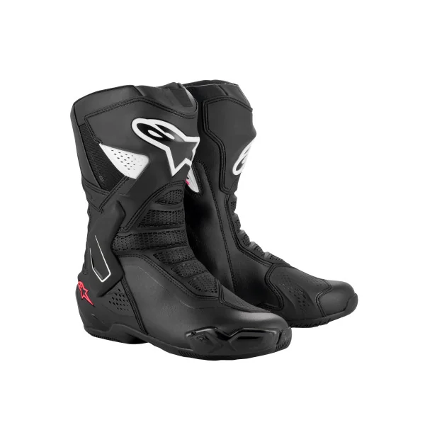 Botas Alpinestars Mujer Smx-6 V3 Negro Blanco Rosa |2223125-1832|