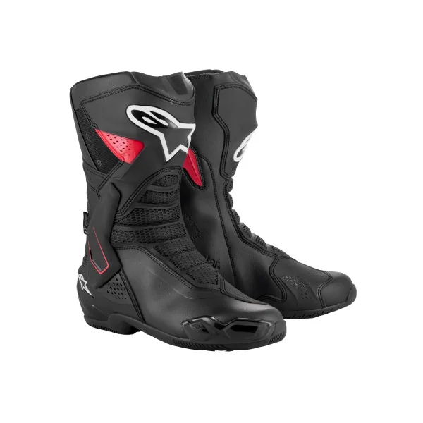 Botas Alpinestars Smx-6 V3 Drystar Negro Rojo |2243025-13|