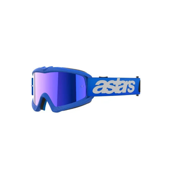 Máscara Alpinestars Infantil Vision Blaze Azul Espejo Plata |5140425-7271|