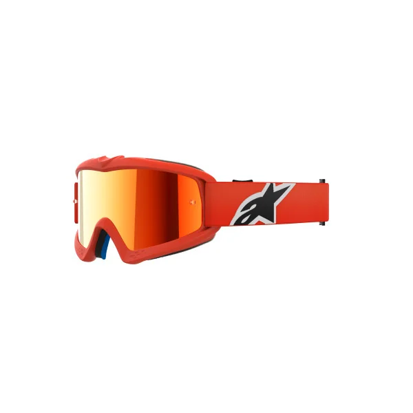 Máscara Alpinestars Infantil Vision Corp Naranja Espejo Rojo |5140225-480|