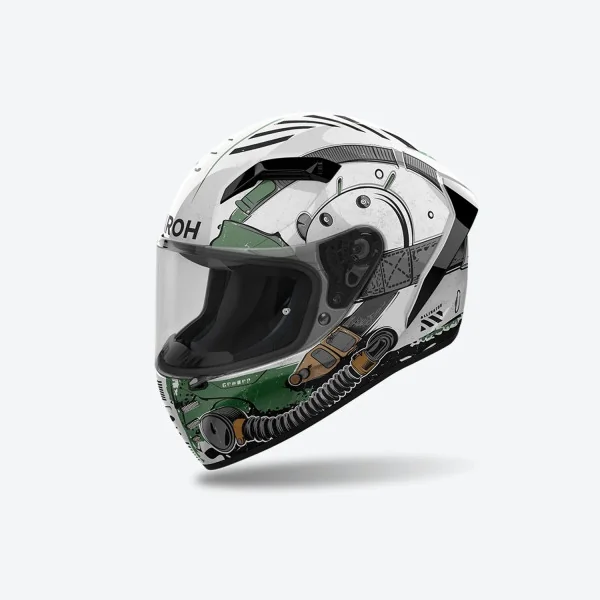 Casco Airoh Connor Alligator Brillo |CNAL17|