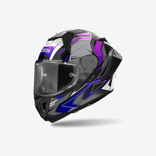 Casco Airoh Gp800 Must Azul Brillo |GP8MU18|