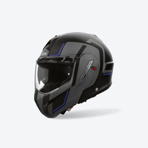 Casco Airoh Mathisse II Genius Azul Mate |MTH2G18|