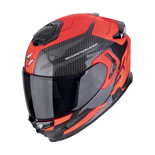 Casco Scorpion Exo-Gt Sp Air Flex Negro Rojo Fluor |150-479-160|