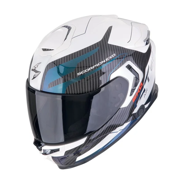 Casco Scorpion Exo-Gt Sp Air Flex Blanco Camaleonte |150-479-73|