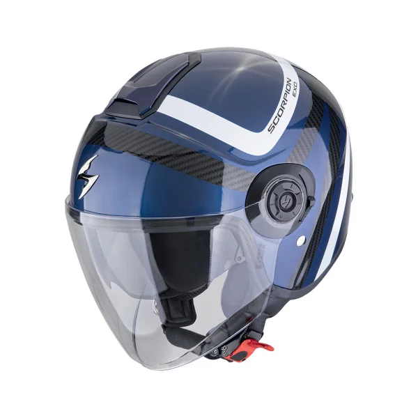 Casco Scorpion Exo-City II Riva Azul Negro |183-488-358|