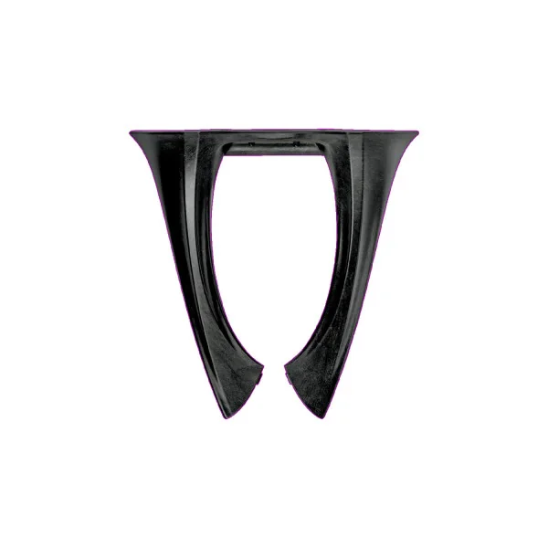 Placa de union para collarin Alpinestars bns tech carbon negro |6950014-10|